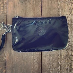 🐒 Black Kipling Wristlet /Pen Pouch / Make-Up Bag